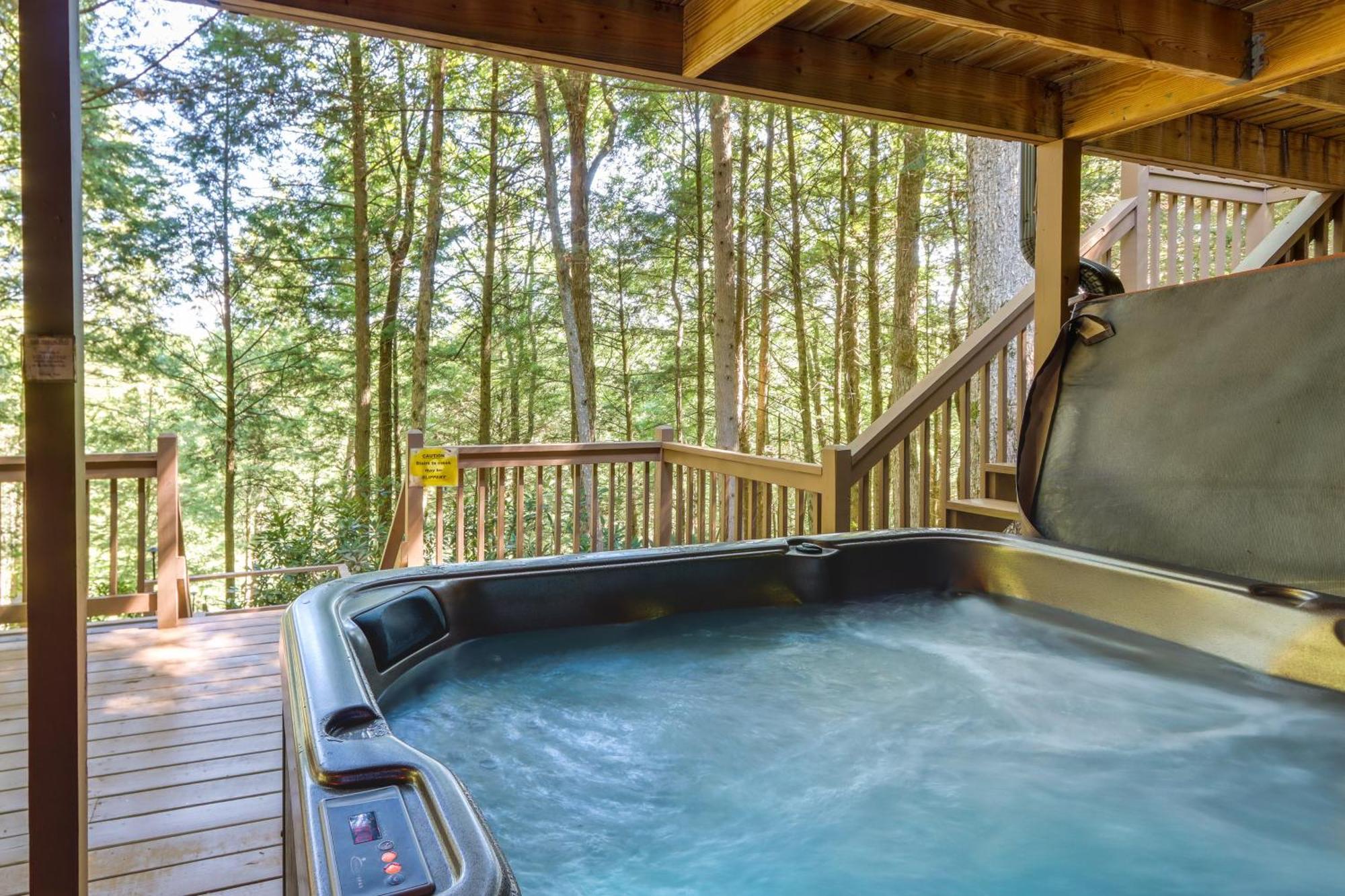 Luxe Fightingtown Creek Cabin 2 King Suites And Spa Epworth Екстериор снимка
