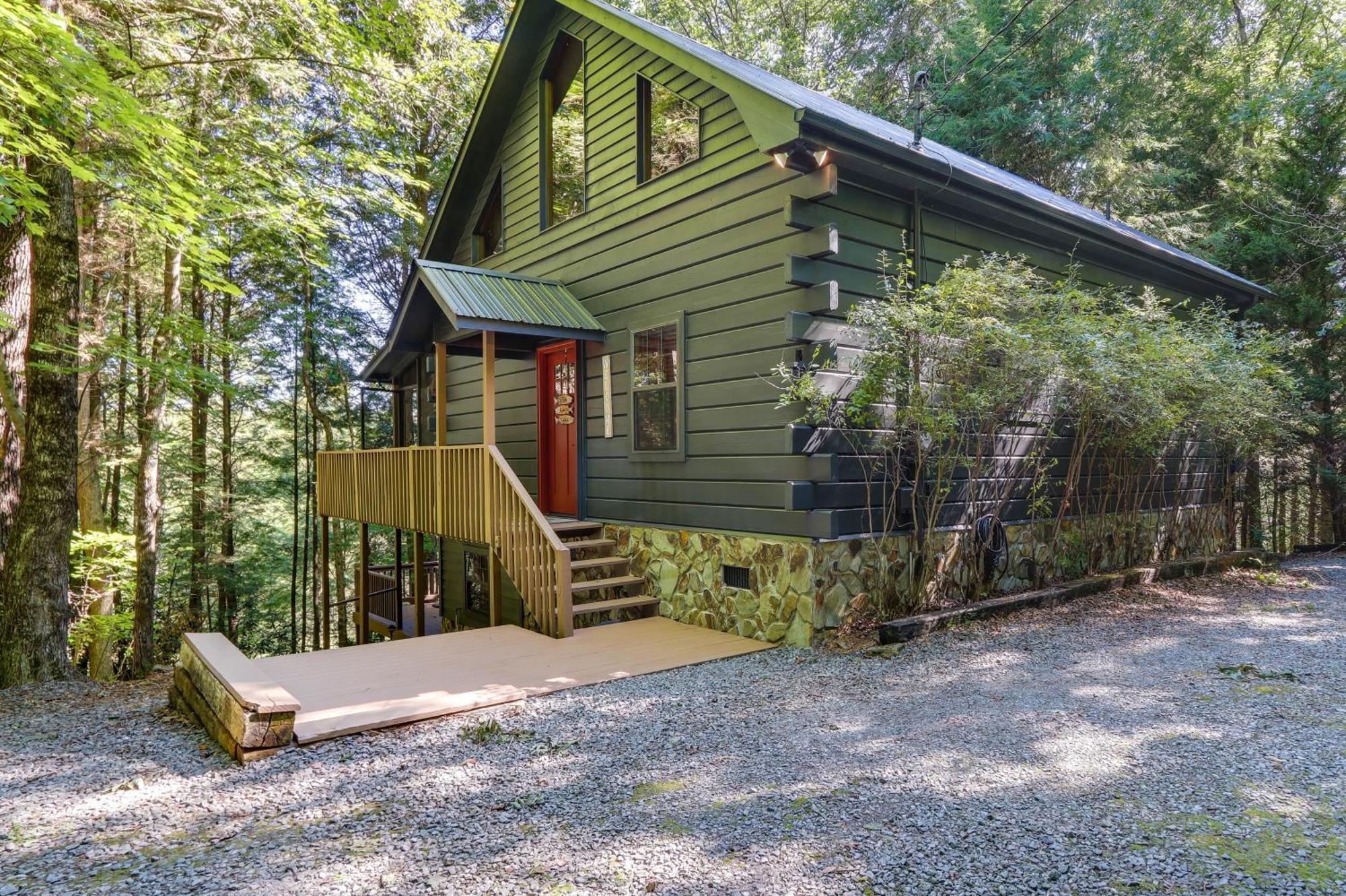 Luxe Fightingtown Creek Cabin 2 King Suites And Spa Epworth Екстериор снимка
